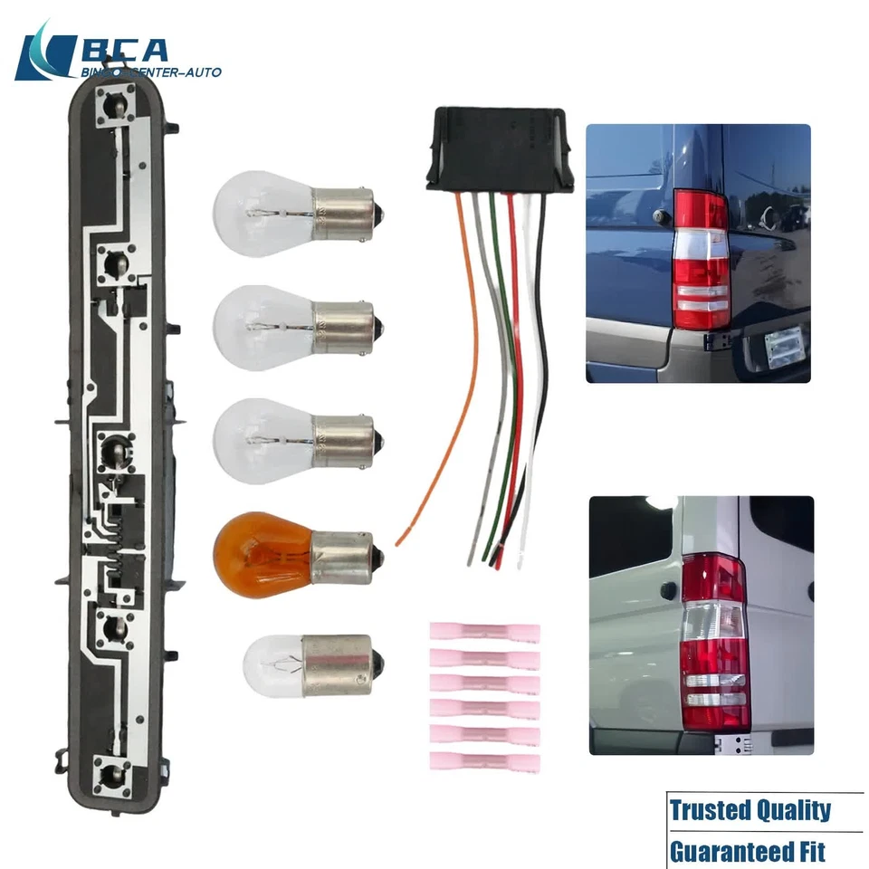 For Freightliner Sprinter 2500,3500 2007-2018 Tail Light Circuit Board w/ Bulb Foto 2 de 4