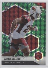 2021 Panini Mosaic Rookies Green Mosaic Prizm Zaven Collins #363 10qk