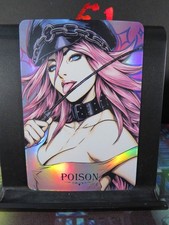 Poison Street Fighter Art Card Rare Holo Collectible Video Game Character CCG NM