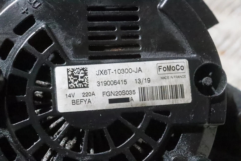 FORD TRANSIT CONNECT MK2 1.5 ECOBLUE ALTERNATOR JX6T-10300-J 2019-2024 PO69 - Image 4 of 4