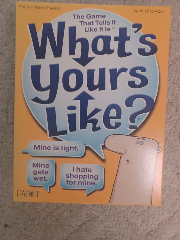 What's Yours Like? Party Game by Patch Products (2007) – Complete Set