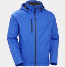 Image of Helly Hansen Crew Hooded Midlayer Jacket | Men’s SMALL | Cobalt Blue, NWT