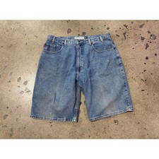 Bugle Boy Denim Jean Shorts - Light Wash Size 38