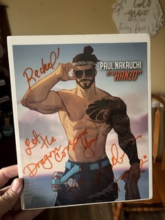 Overwatch Hanzo VA Paul Nakauchi Signed Portrait