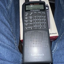 RadioShack PRO-94 1000 Channel Dual Trunking Scanner with Box and Manual