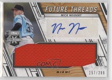 2019 Elite Extra Edition Future Threads Signatures Black Nick Neidert Auto v1x