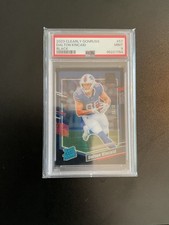 2023 Panini Clearly Donruss Rated Rookie Dalton Kincaid #57 Black /10 (RC)🔥🔥🔥