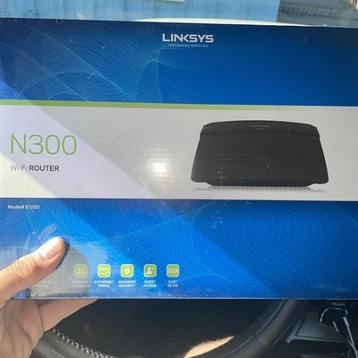 Linksys N300 Wireless Wi-Fi Router Model #E1200 NP
