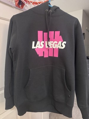 Undefeated Las Vegas Nevada Pullover Hoodie Black - Size Small Hoody
