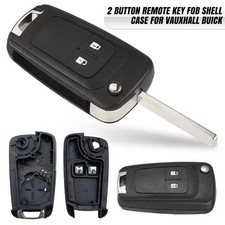 2 Button Car Folding Key Housing Replacement Folding Key For Opel For Astra J Fo