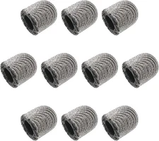 MECCANIXITY 12pcs 5mm Stylus Pen Fine Tips Conductive Fiber x 6mm, Silver 