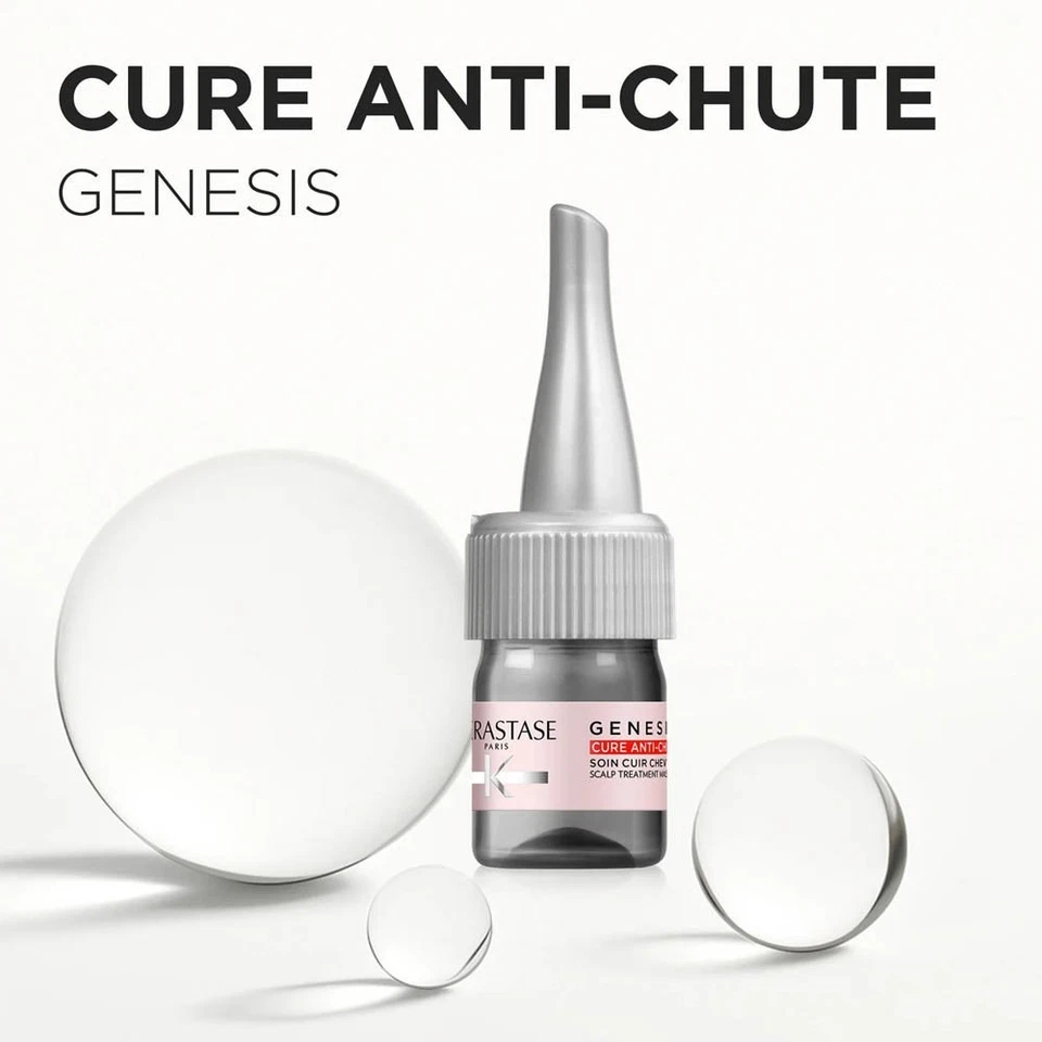 Kerastase Genesis Cure Anti-Chute Ampoules Anti-Haarausfall Serum 10 x 6 ml - Bild 4 von 4