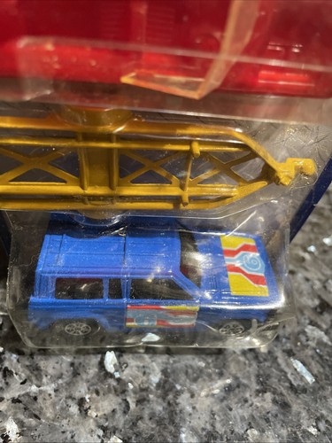 1992 TOOTSIETOY HITCH-UPS SET NO 2874 USA Jeep With Boat And Trailer - Picture 4 of 16