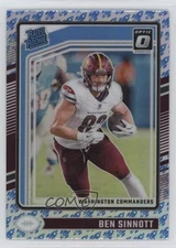 2024 Panini Donruss Optic Rated Rookie Rocket Prizm Ben Sinnott #207 Rookie RC