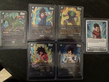 Dragon Ball Super Card Game Lot - Vegito, Goku GT, Vegeta, Piccolo, Cell