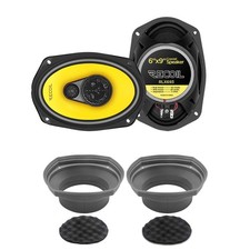 Recoil RLX 693 6x9" Speaker Mounting Adaptor with Recoil SPB69 Speaker baffle