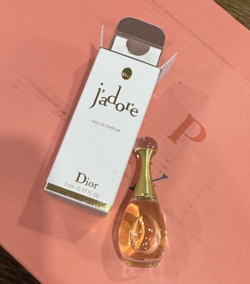Dior J'adore Eau de Parfum EDP MINI Splash Dabber .17oz, 5ml New in Box
