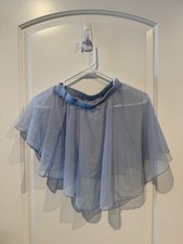 Blue Girls Pull On Dance Skirt