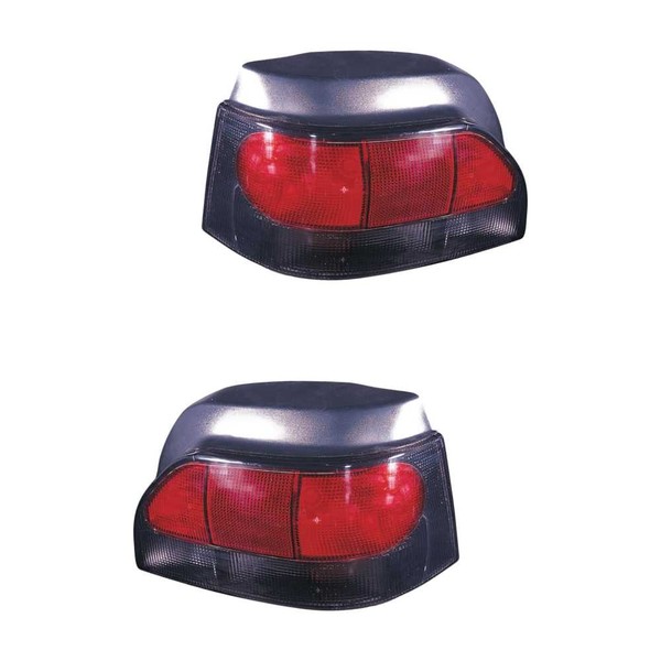 RüCkleuchten Heckleuchten Set Links&Rechts Rot FüR Renault Clio I B/C57_ 5/357_-image