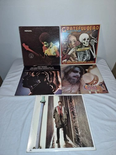 Vinyl Record Rock Lot: Hendrix, Stones, the Who and others