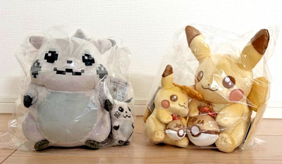 ぬいぐるみ Pokemon 30th Anniversary The Beginning Pikachu 30th Anniversary Plush & Mascot Set of 4