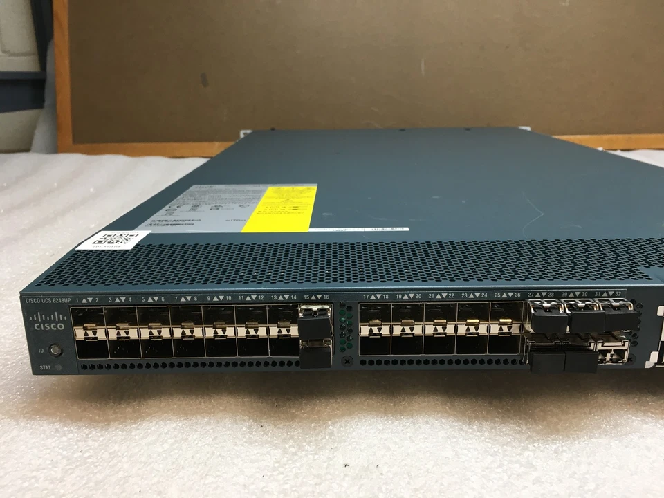 Cisco UCS 6248UP UCS-FI-6248UP V01 Fabric Interconnect Switch w/ Rack Ears - Image 2 of 4