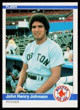 1984 Fleer #401 John Henry Johnson - VG