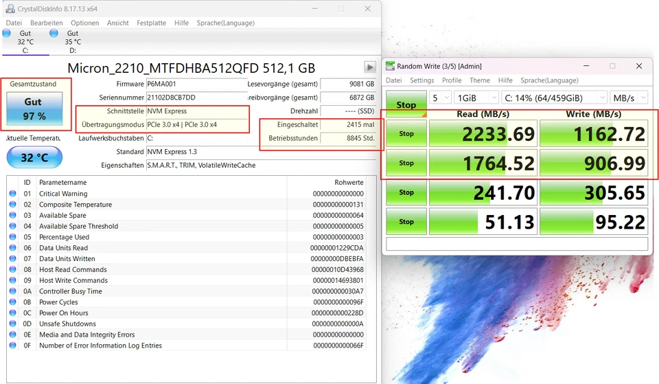 MSI Modern 15 A10M | Intel i3-10110U | 16GB DDR4 | 512GB NVMe SSD | 15.6" FHD | - Bild 4 von 4