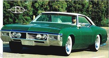 1969 Buick Riviera Custom Spec Sheet Brochure 1969 Buick Riviera Custom Spec Sheet Brochure