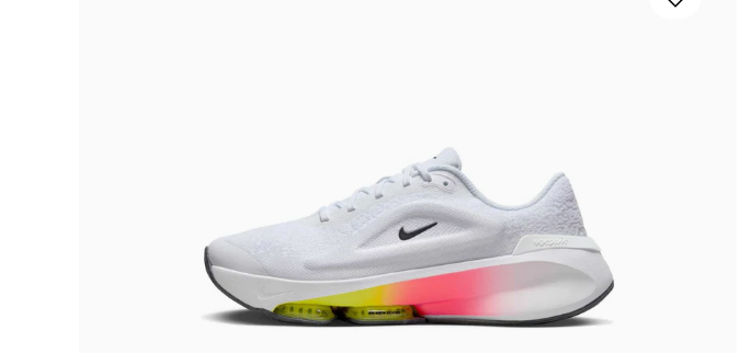 NIKE Womens White Black Versair Training Shoes Trainers UK