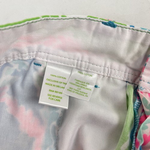 Lilly Pulitzer Callahan Shorts Let's Cha Cha Bright Multicolor Womens Size 0 - Picture 7 of 7