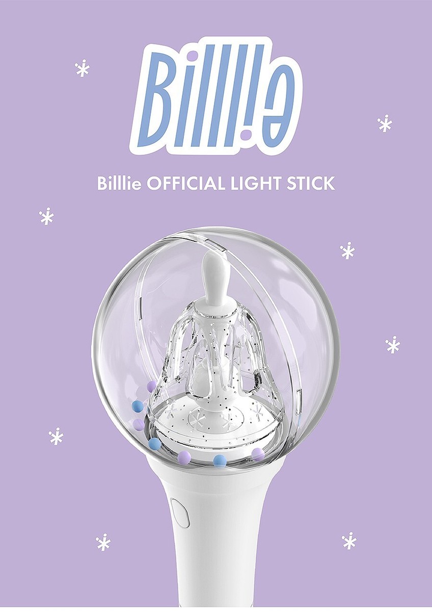 BILLLIE OFFICIAL LIGHT STICK w/ Strap, Pre-Order Tracking