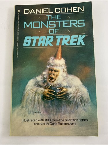 THE MONSTERS OF STAR TREK Daniel Cohen Vintage 1980 Paperback