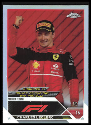 2023 Topps Chrome Formula 1 Charles Leclerc #166 Refractor 5W | eBay