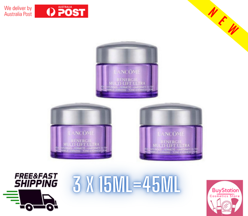 Lancome Renergie Multi-Lift Ultra Anti-Wrinkl Firming Cream 15ML X 3=45ML *NEW*