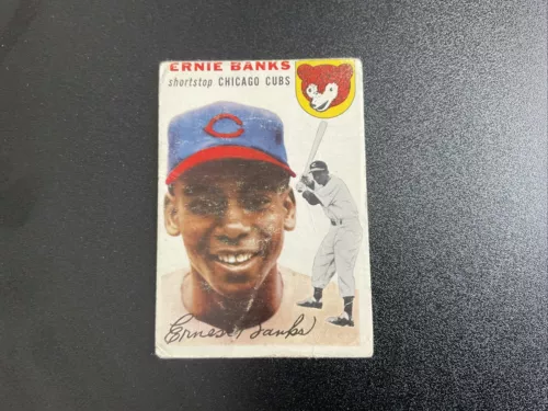 1954 Topps Baseball #94 Ernie Banks RC Good Condition