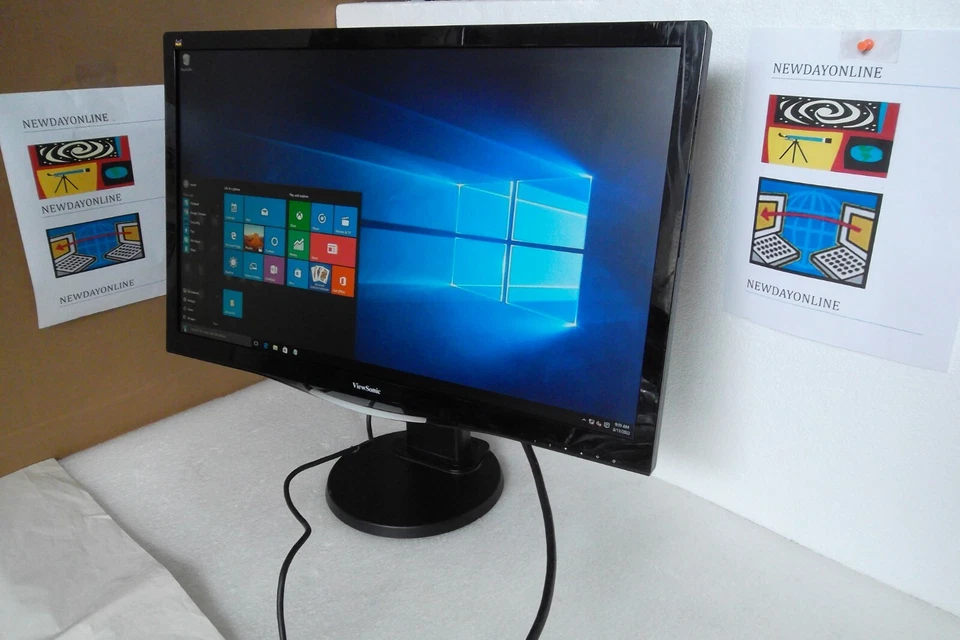 ViewSonic VX2757-MHD 27" Wide Monitor w/Speakers 1080p Full HD HDMI VS16327 - Image 4 of 4