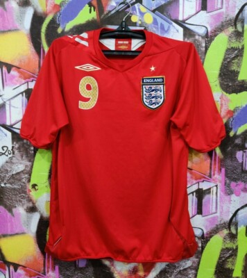 England National Football Team Wayne Rooney #9 Soccer Jersey Shirt