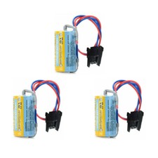 3PCS for FANUC CNC System MR-BAT ER17330V A6BAT 1700mah Size 2/3A PLC Battery