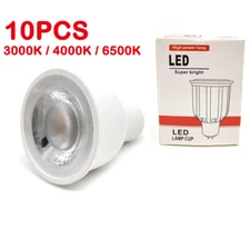 LED Spotlight GU10 Bulb Globe Daylight Warm White Down Lamp Lighting 10pcs/set
