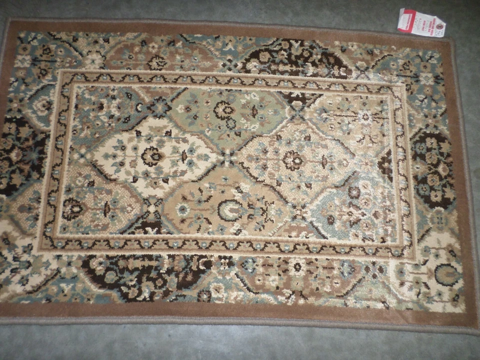 ALFOMBRA MÚLTIPLE SUPER HECHA A MÁQUINA TEJIDA EXPRESIÓN REGENT 1' 11" X 3' 1" SKU #P70327 Foto 4 de 4