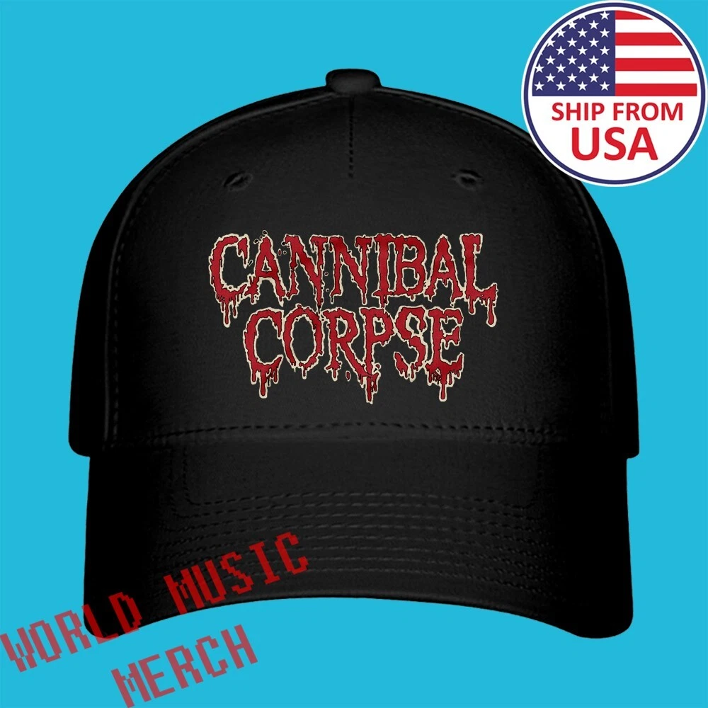 Cannibal Corpse Black Hat Baseball Cap Adjustable