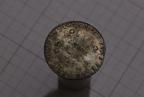 🧭 🇩🇪 Germany BRAUNSCHWEIG 8 GROCHEN 1783 MC HIGH GRADE B86 #Z6906 - Picture 4 of 7