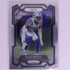 2023 Prizm Football NFL Julius Brents RC Base #346 Lions