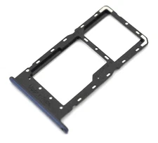 OEM BLU G90 G0310WW REPLACEMENT BLUE MICRO SD DUAL SIM CARD HOLDER TRAY