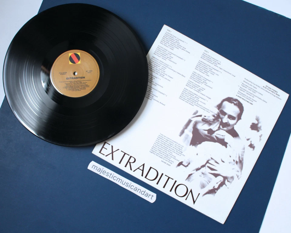 LIMITED 450 GOLD ROSE COVER HUSH FOLK PSYCH MASTERPIECE EXTRADITION VINYL LP Foto 3 de 4