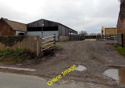 Foto 6x4 Bauernhof Eingang, Schinken Schinken\/ST6898 Von der Straße von Berkeley nach H c2013