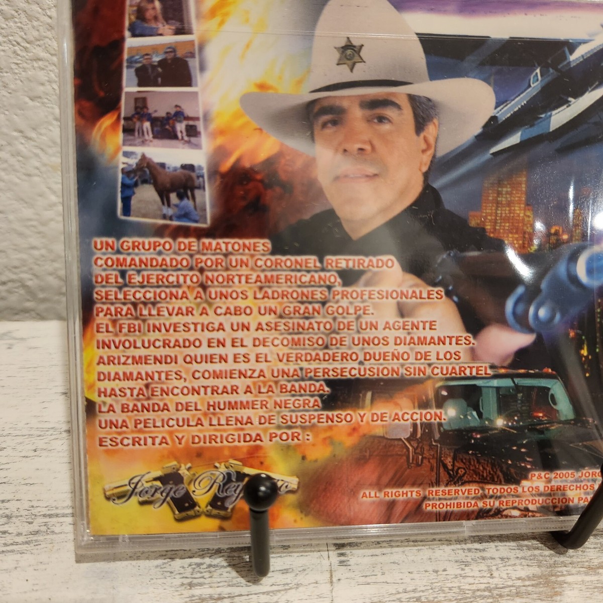 Jorge Reynoso: La Hummer Negra Spanish DVD Jewel Case (2005) NEW