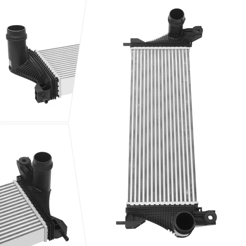 Front Mount Intercooler Front Intercooler for 2019-2023 Ford Ranger Black Silver - Bild 5 von 6
