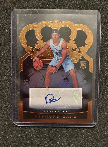 2020-21 Crown Royale Desmond Bane Rookie Crown Auto Autograph RC 23/99 Grizzlies